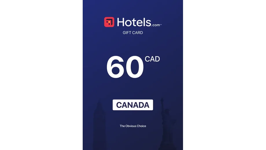 Hotels.com 60 CAD Gift Card (Canada) gallery image 2