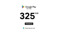Google Play 325 EUR Gift Card (France) thumb 2