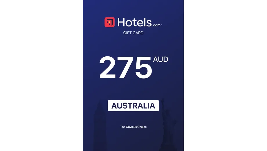 Hotels.com 275 AUD Gift Card (Australia) gallery image 2