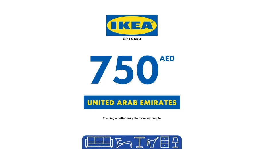 IKEA 750 AED Gift Card (UAE) gallery image 2