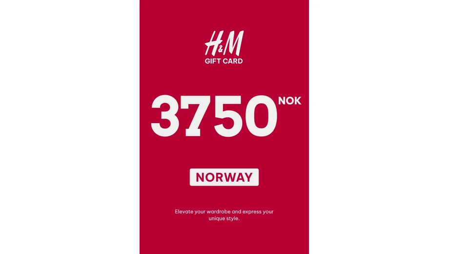 H&M 3750 NOK Gift Card (Norway) gallery image 2