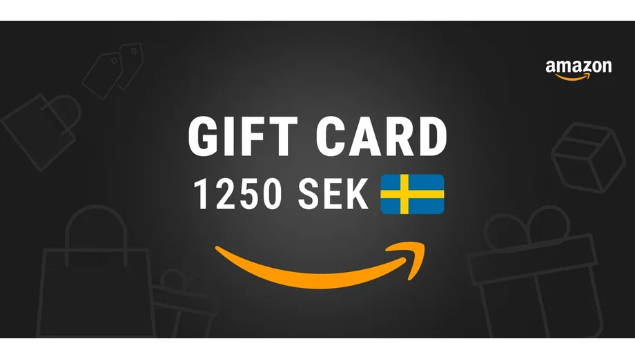 Amazon 1250 SEK Gift Card (Sweden) gallery image 2