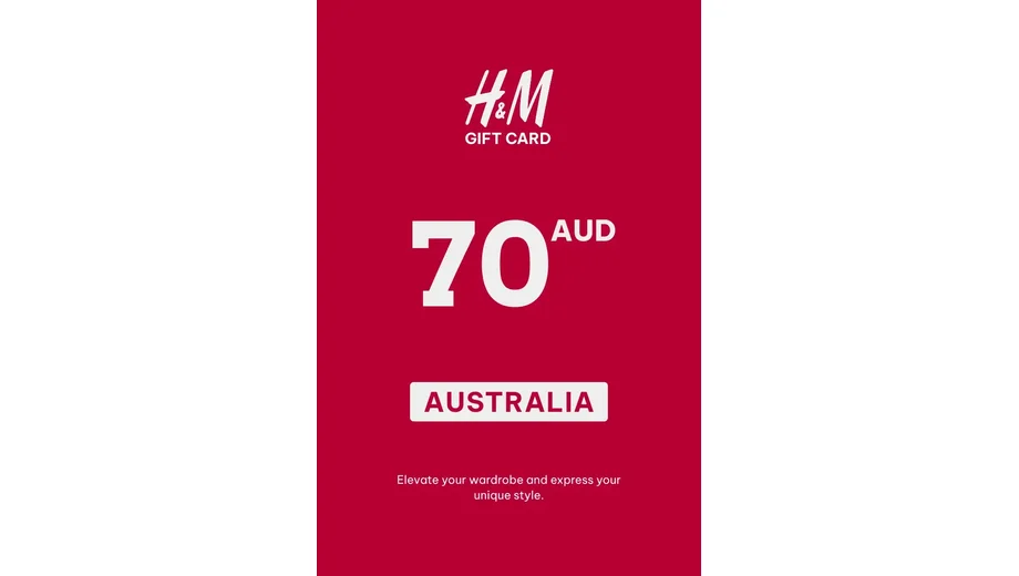H&M 70 AUD Gift Card (Australia) gallery image 2
