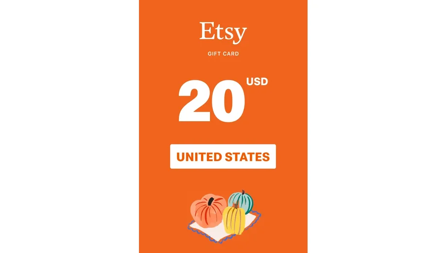Etsy 20 USD Gift Card (United States) gallery image 2