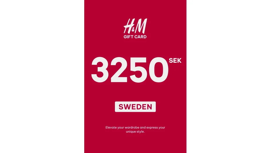 H&M 3250 SEK Gift Card (Sweden) gallery image 2