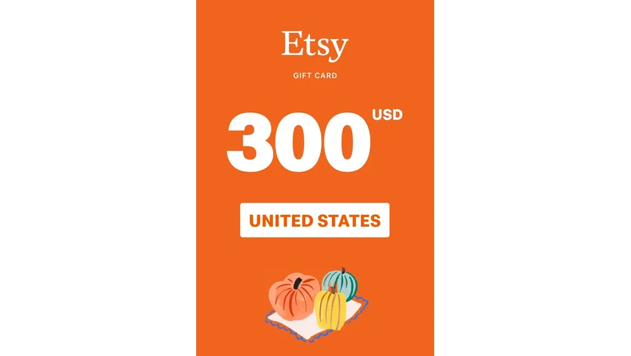 Etsy 300 USD Gift Card (United States) gallery image 2