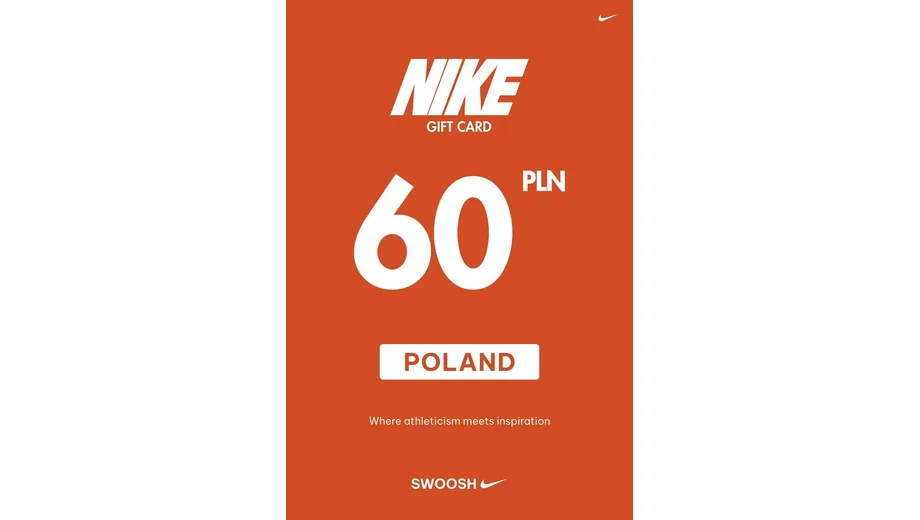 Nike 60 PLN Gift Card (Poland) gallery image 2