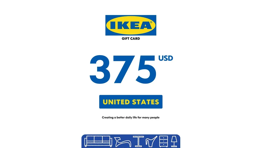 IKEA 375 USD Gift Card (United States) gallery image 2
