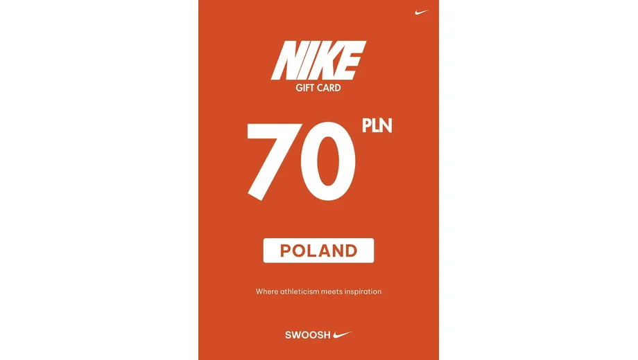 Nike 70 PLN Gift Card (Poland) gallery image 2