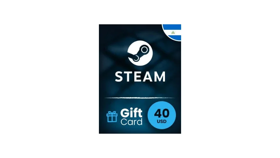 Steam Wallet 40 USD Gift Card (Nicaragua) gallery image 2