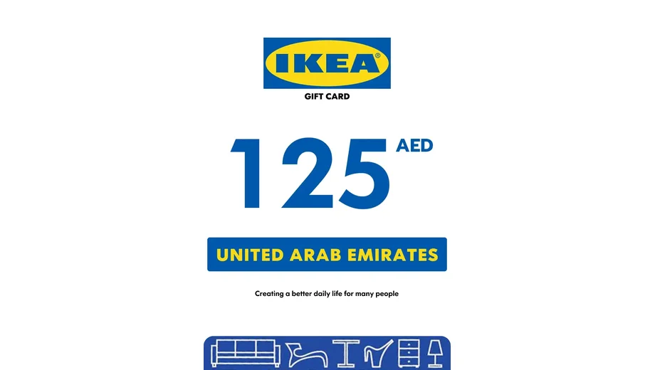 IKEA 125 AED Gift Card (UAE) gallery image 2