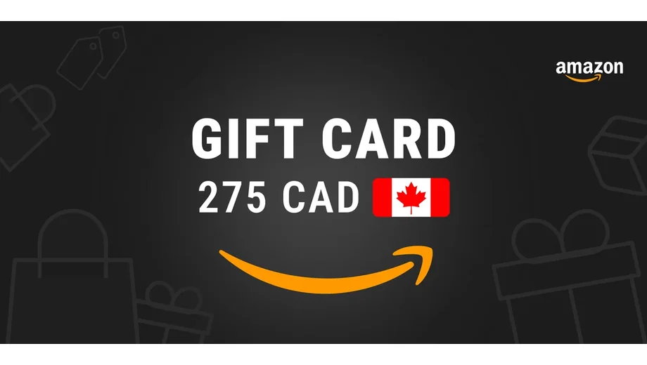 Amazon 275 CAD Gift Card (Canada) gallery image 2