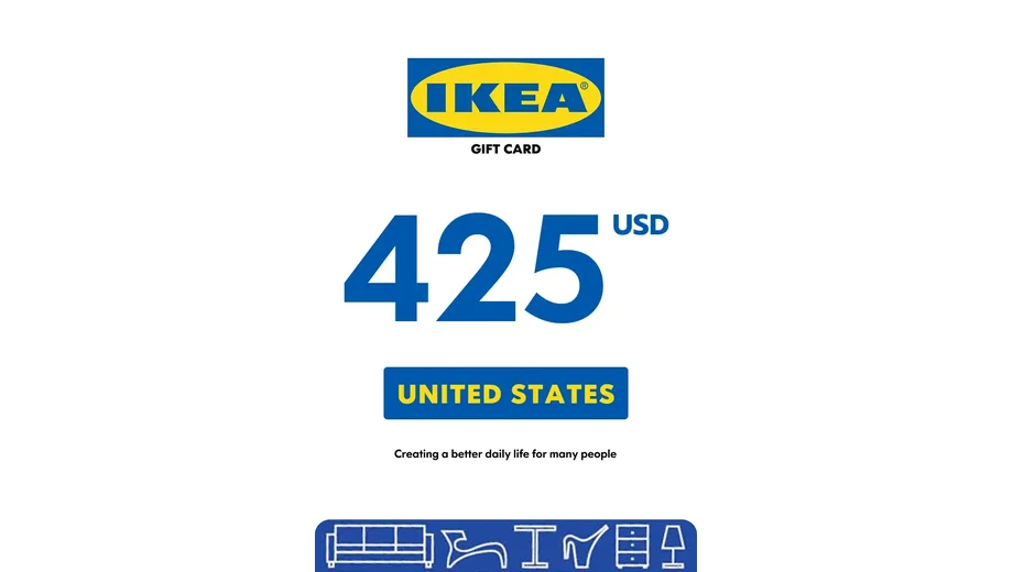 IKEA 425 USD Gift Card (United States) gallery image 2