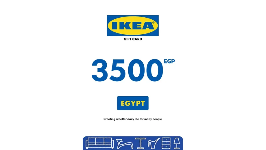 IKEA 3500 EGP Gift Card (Egypt) gallery image 2