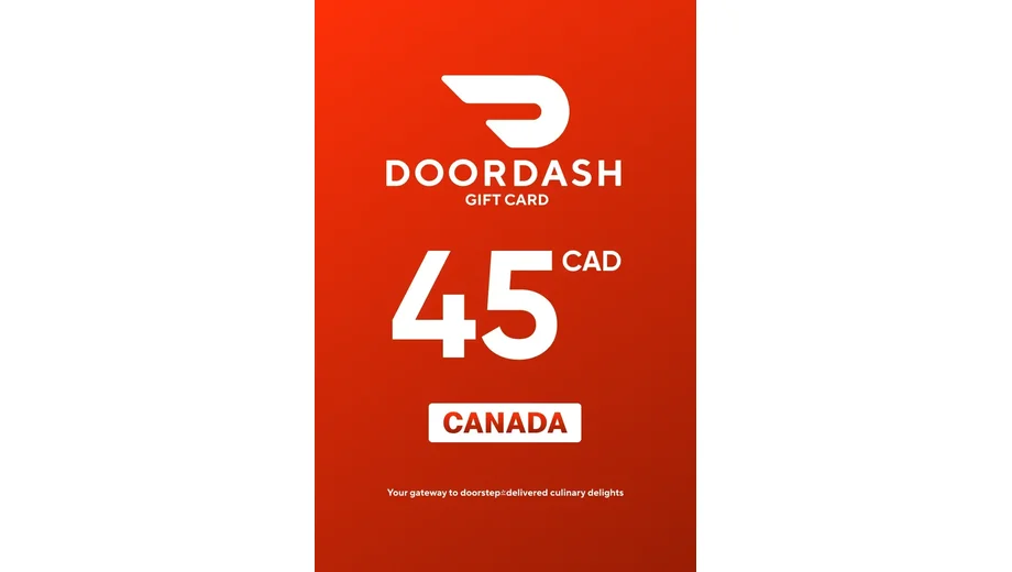 DoorDash 45 CAD Gift Card (Canada) gallery image 2