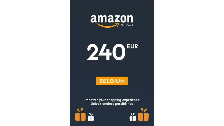 Amazon 240 EUR Gift Card (Belgium) gallery image 2