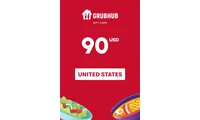 GrubHub 90 USD Gift Card (United States) thumb 2