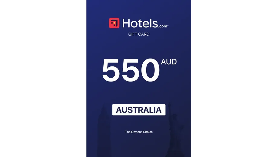 Hotels.com 550 AUD Gift Card (Australia) gallery image 2