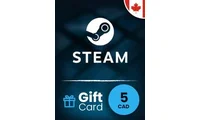 Steam Wallet 5 CAD Gift Card (Canada) thumb 2