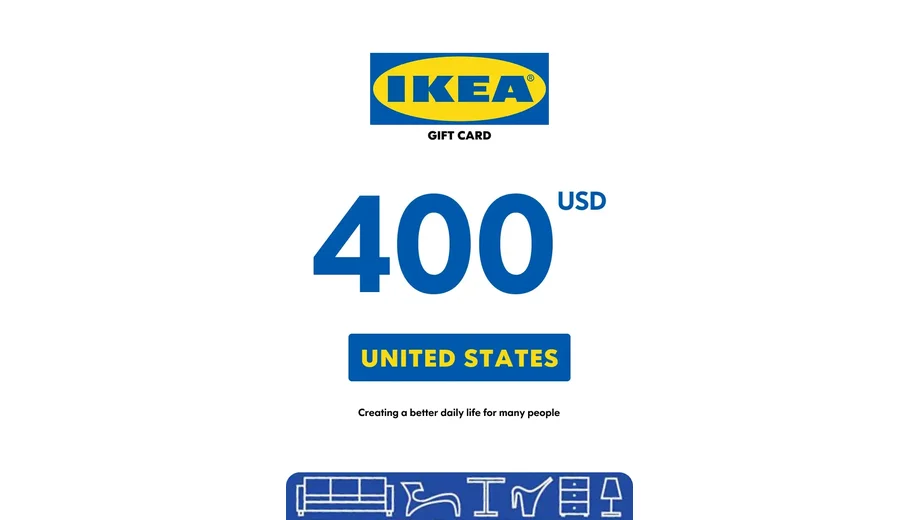 IKEA 400 USD Gift Card (United States) gallery image 2