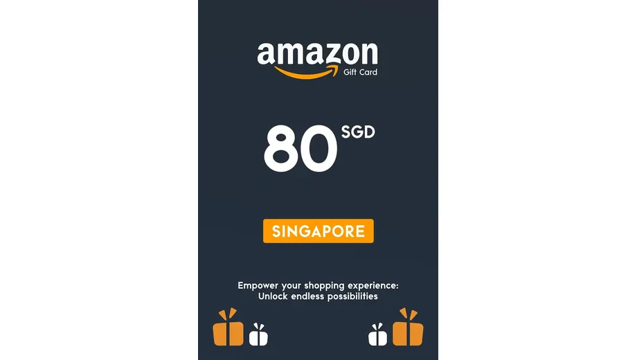 Amazon 80 SGD Gift Card (Singapore) gallery image 2