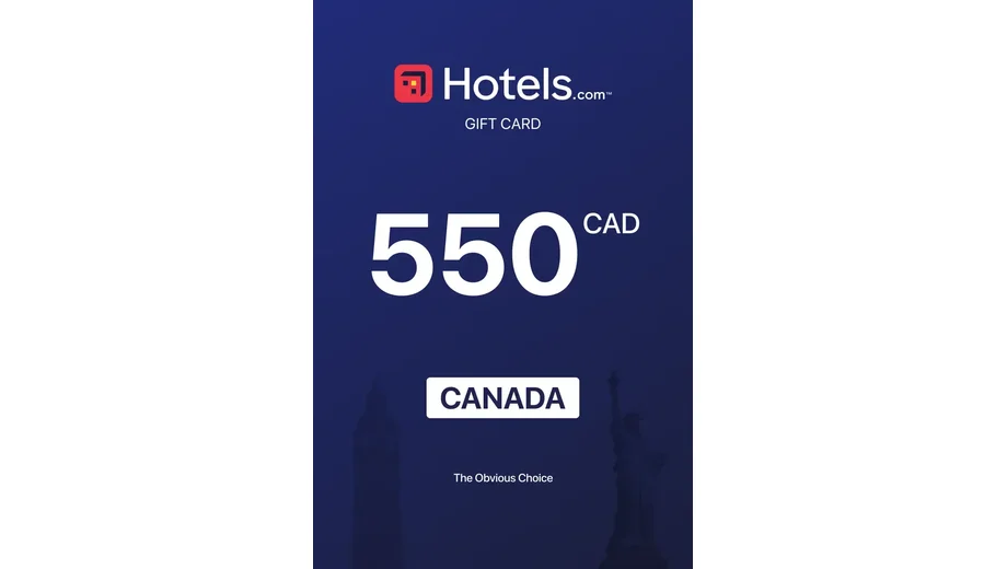 Hotels.com 550 CAD Gift Card (Canada) gallery image 2