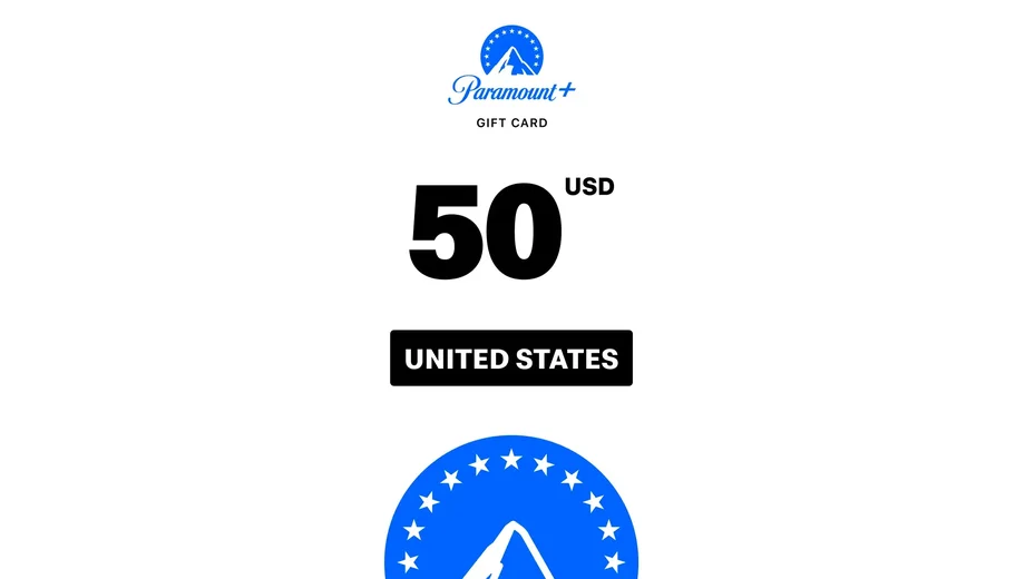 Paramount+ 50 USD Gift Card (United States) gallery image 2