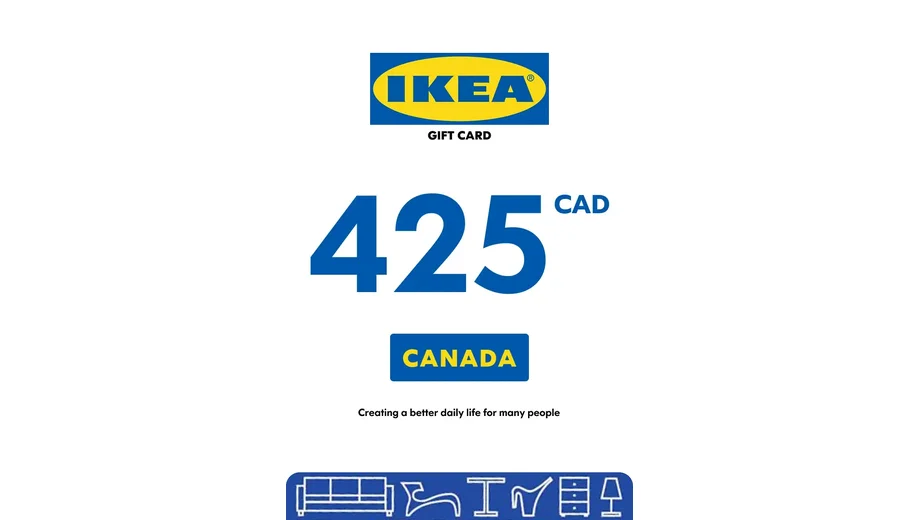 IKEA 425 CAD Gift Card (Canada) gallery image 2