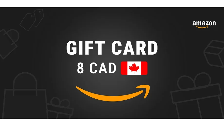 Amazon 8 CAD Gift Card (Canada) gallery image 2
