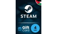 Steam Wallet 4 USD Gift Card (Jordan) thumb 2