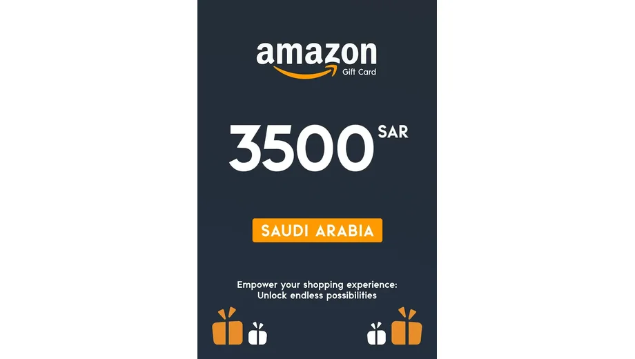 Amazon 3500 SAR Gift Card (Saudi Arabia) gallery image 2