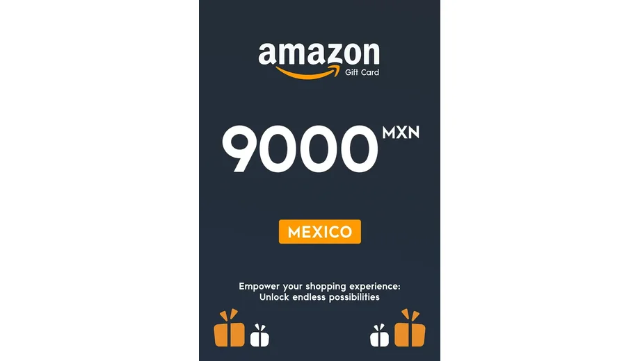 Amazon 9000 MXN Gift Card (Mexico) gallery image 2