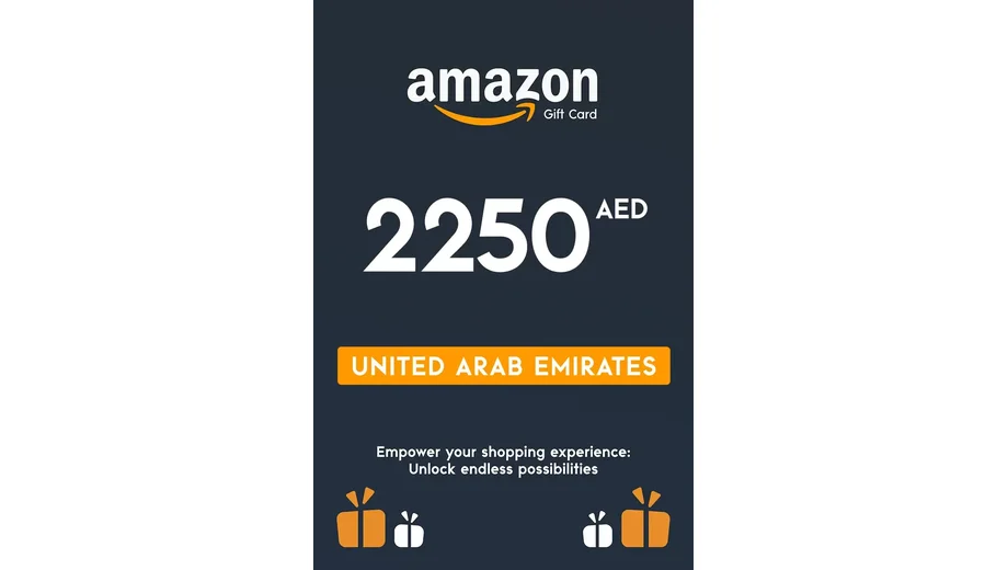 Amazon 2250 AED Gift Card (UAE) gallery image 2