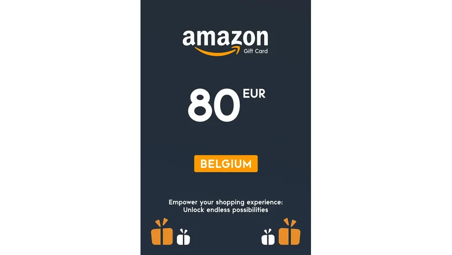 Amazon 80 EUR Gift Card (Belgium) gallery image 2