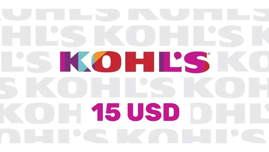 Kohl's 15 USD Gift Card (United States) gallery image 2