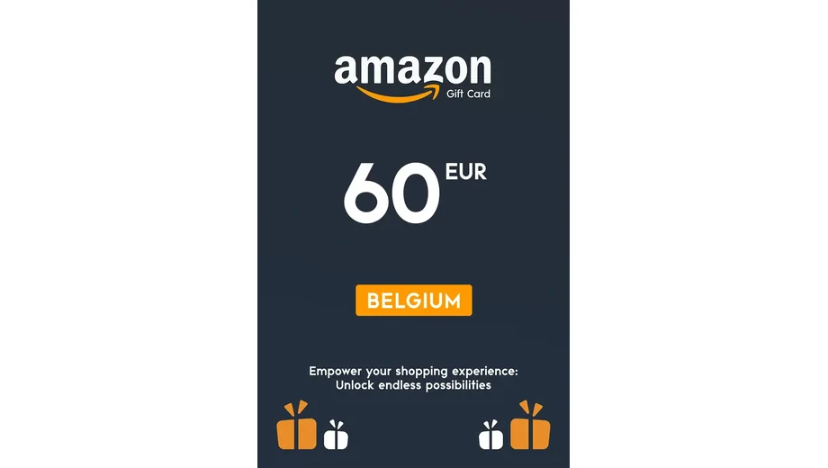Amazon 60 EUR Gift Card (Belgium) gallery image 2