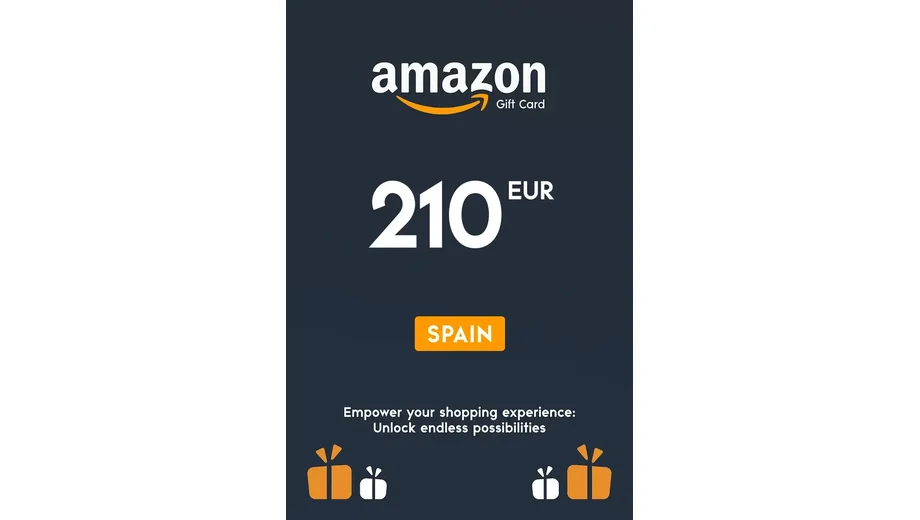 Amazon 210 EUR Gift Card (Spain) gallery image 2