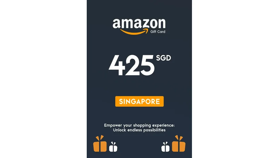 Amazon 425 SGD Gift Card (Singapore) gallery image 2