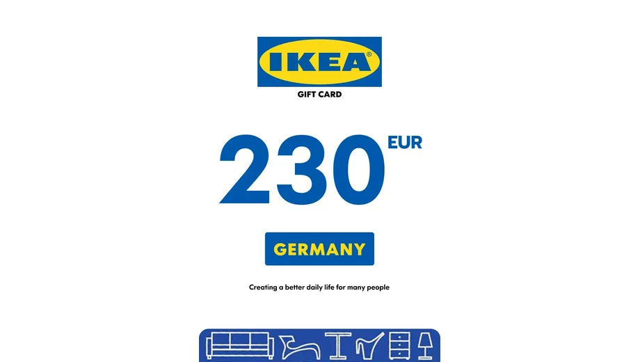 IKEA 230 EUR Gift Card (Germany) gallery image 2
