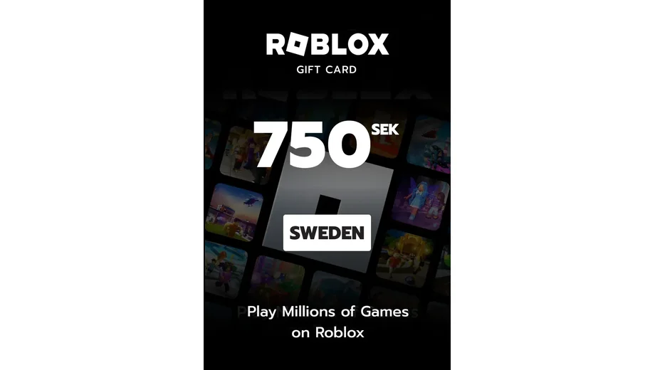 Roblox 750 SEK Gift Card (Sweden) gallery image 2