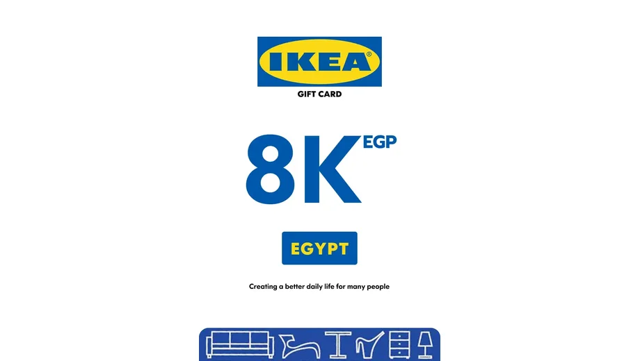 IKEA 8000 EGP Gift Card (Egypt) gallery image 2