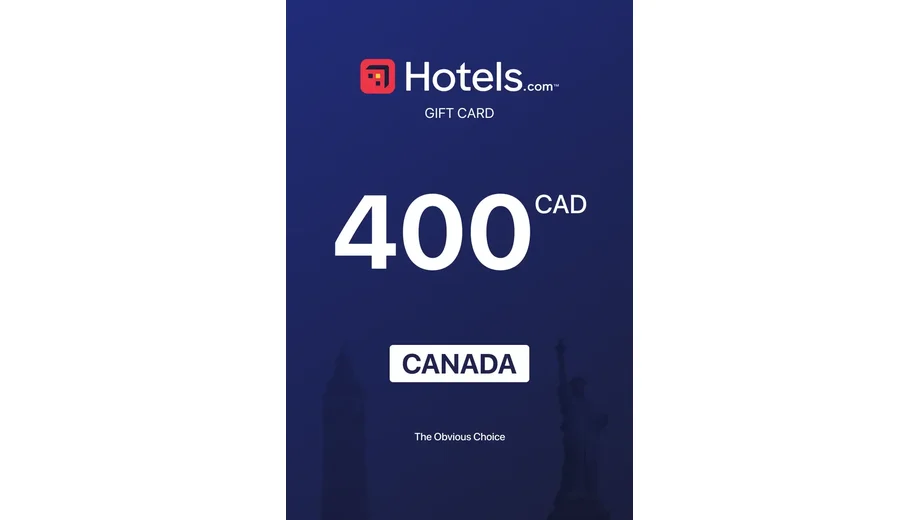 Hotels.com 400 CAD Gift Card (Canada) gallery image 2