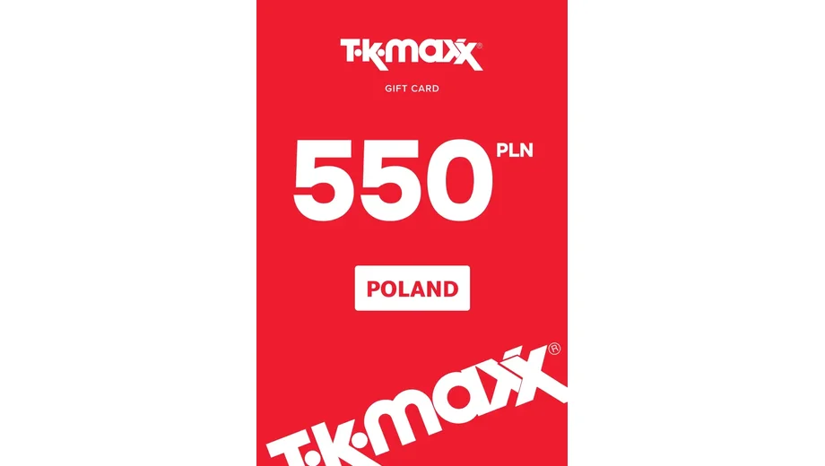 TK Maxx 550 PLN Gift Card (Poland) gallery image 2