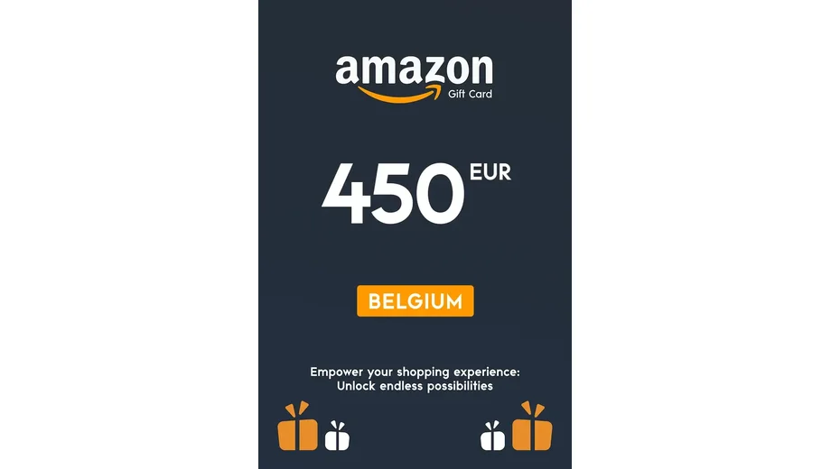 Amazon 450 EUR Gift Card (Belgium) gallery image 2