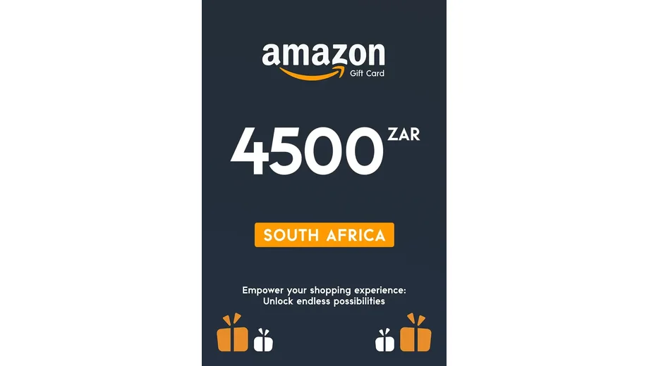 Amazon 4500 ZAR Gift Card (South Africa) gallery image 2