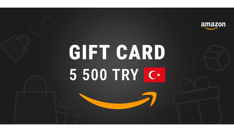 Amazon 5500 TRY Gift Card (Turkey) gallery image 2