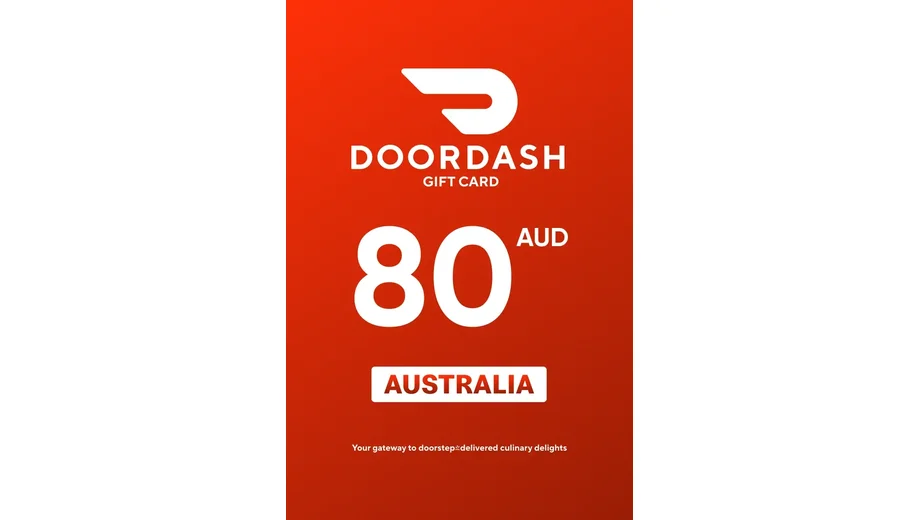 DoorDash 80 AUD Gift Card (Australia) gallery image 2