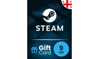 Steam Wallet 9 USD Gift Card (Georgia) thumb 2