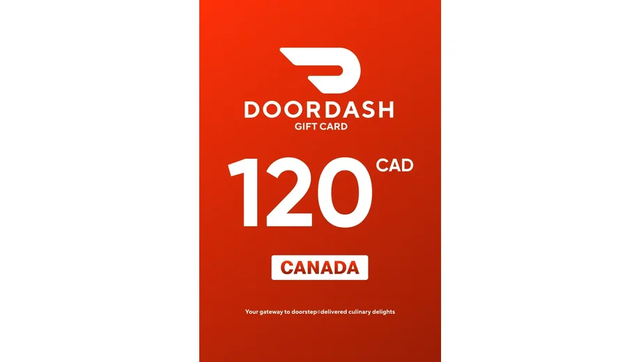 DoorDash 120 CAD Gift Card (Canada) gallery image 2