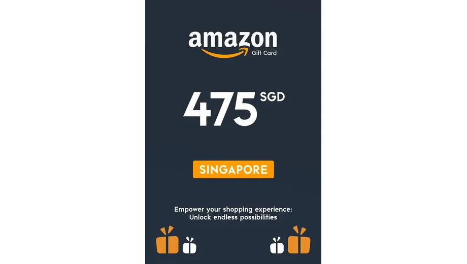 Amazon 475 SGD Gift Card (Singapore) gallery image 2